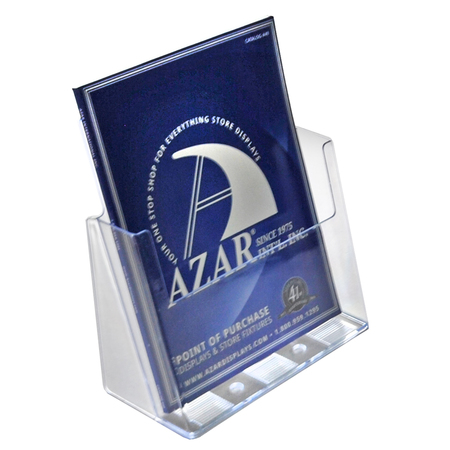 Azar Displays Letter Sized Brochure Holder, PK2 252385
